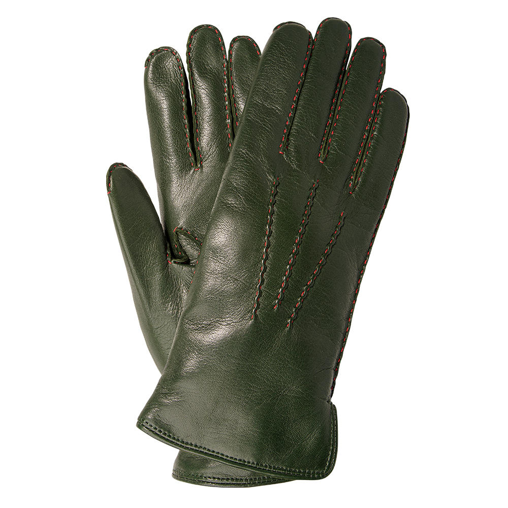 Damen Handschuhe CAEN, Haar-Schaf Nappa, Kaschmirfutter