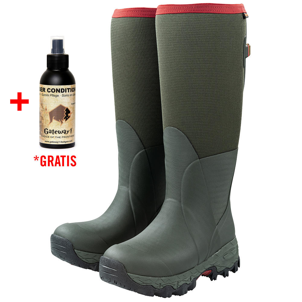Gateway1 Gummistiefel Woodbeater Lady 17" 7mm