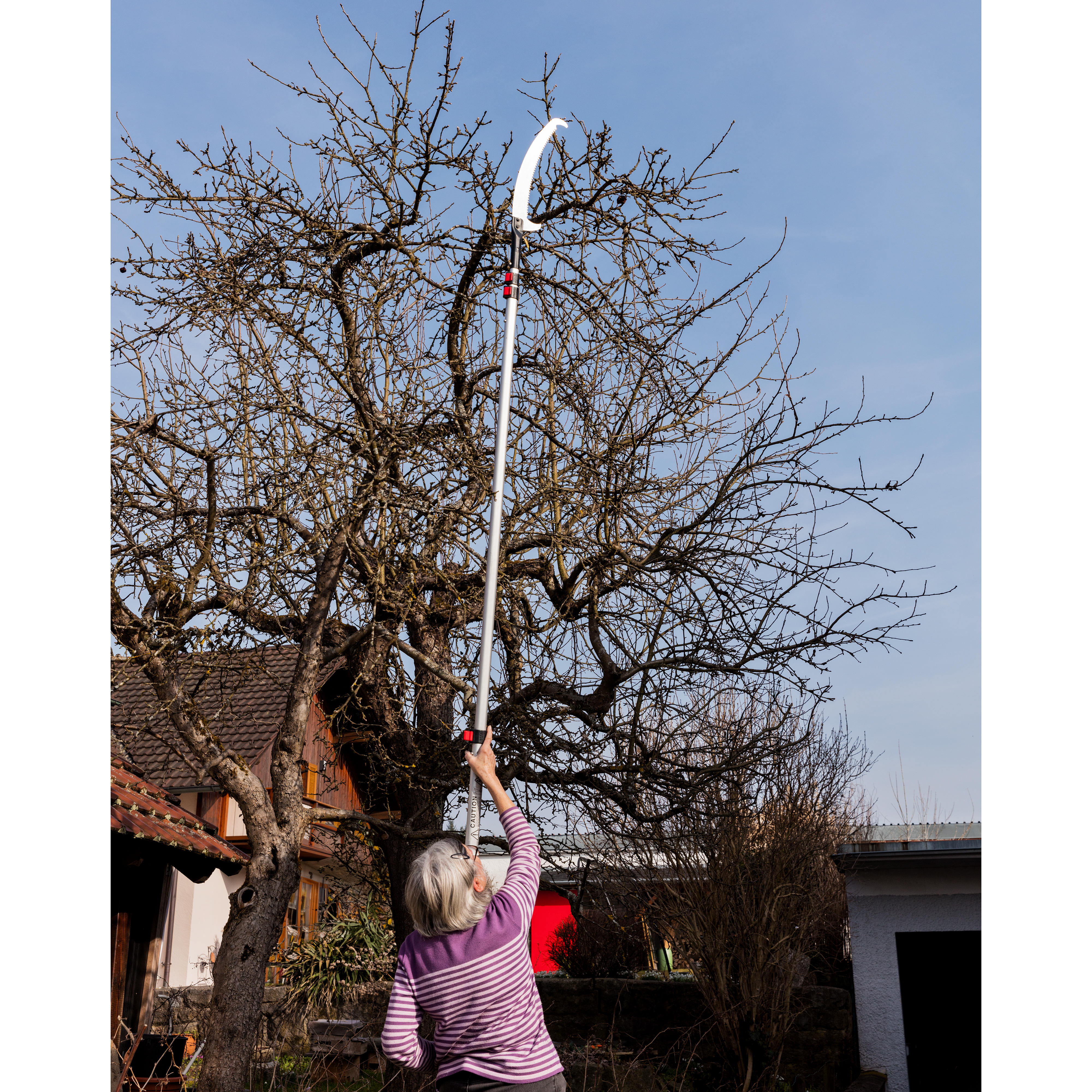 Scie télescopique professionnelle Silky® Hayauchi 390, quatre pièces