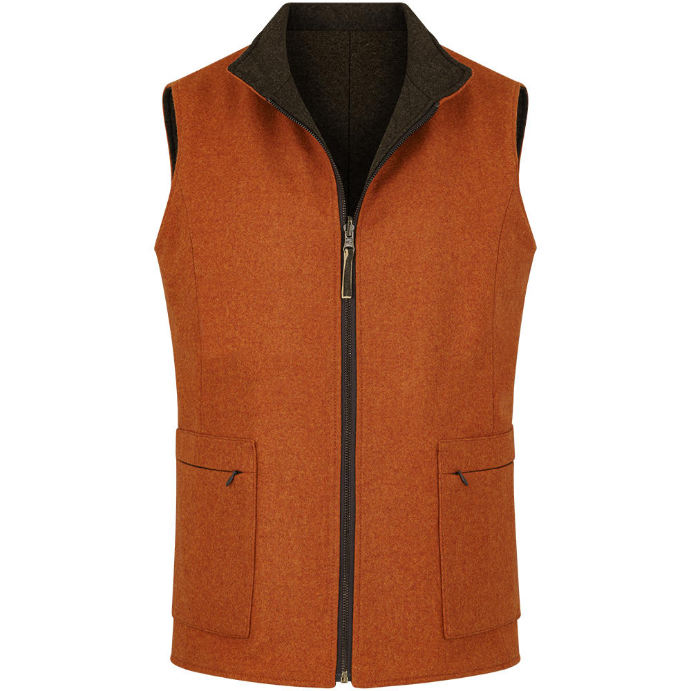 Gilet réversible en loden pour femme » Dani «