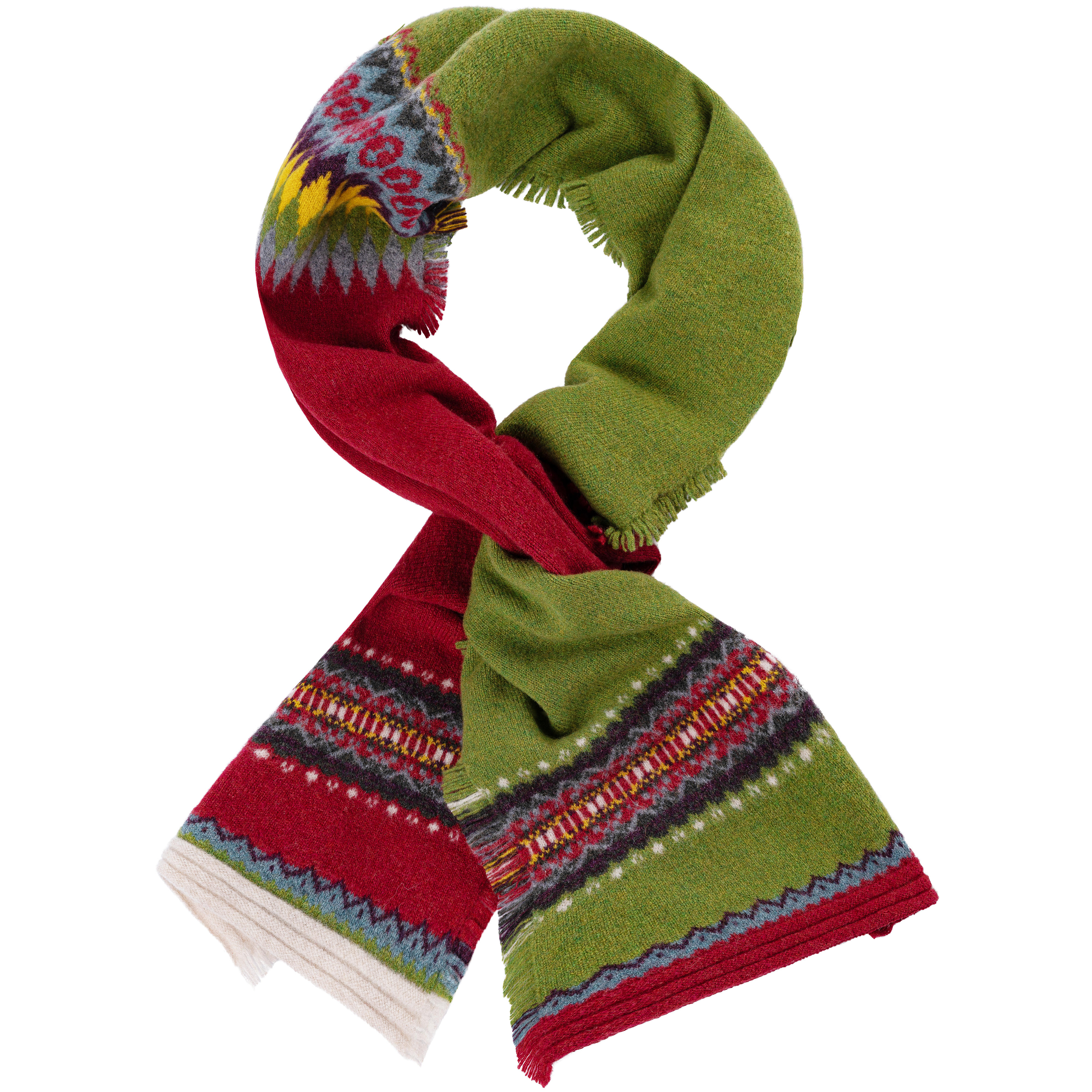 Eribé Schal Fair Isle