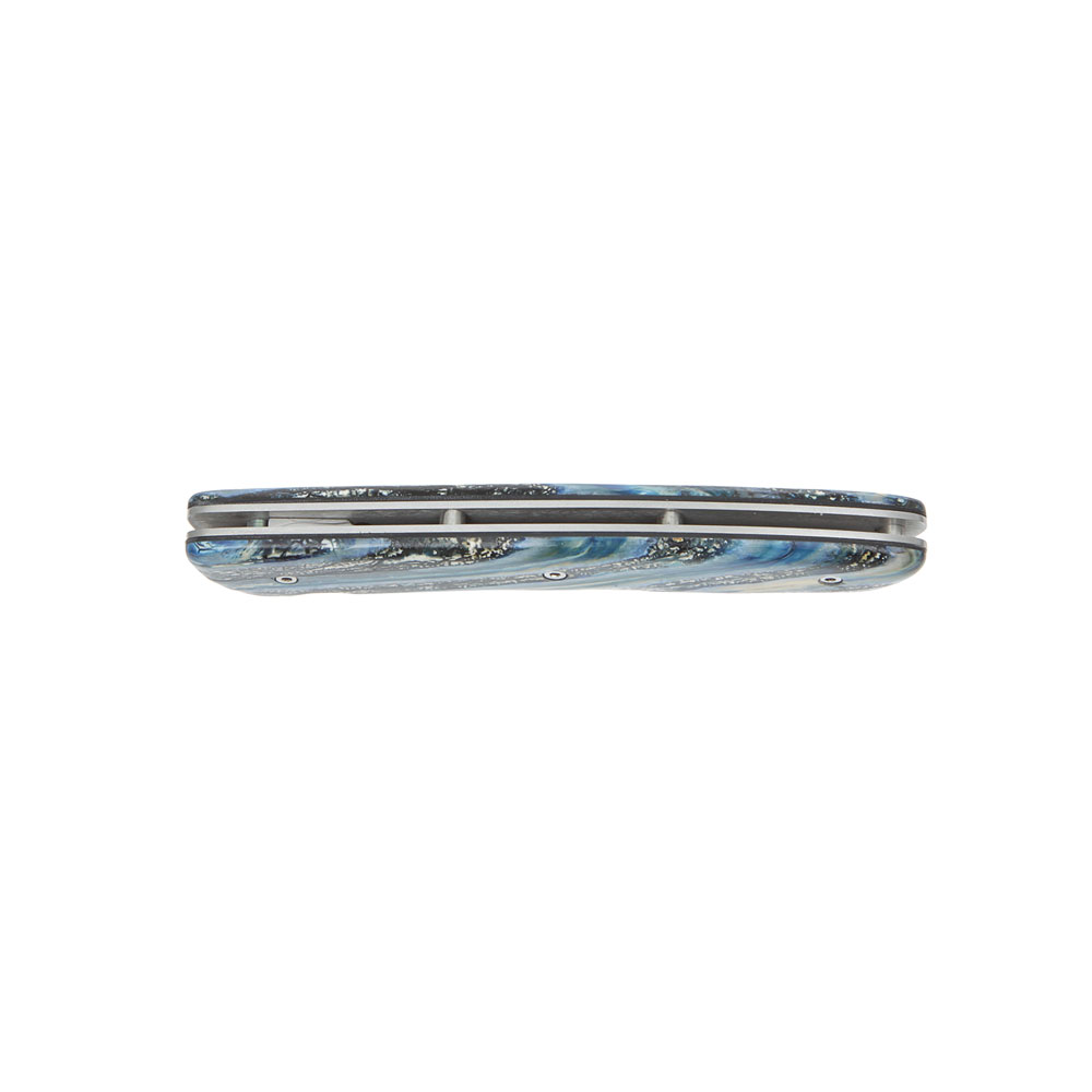 Couteau pliant Perceval L08 Damas, molaire de mammouth