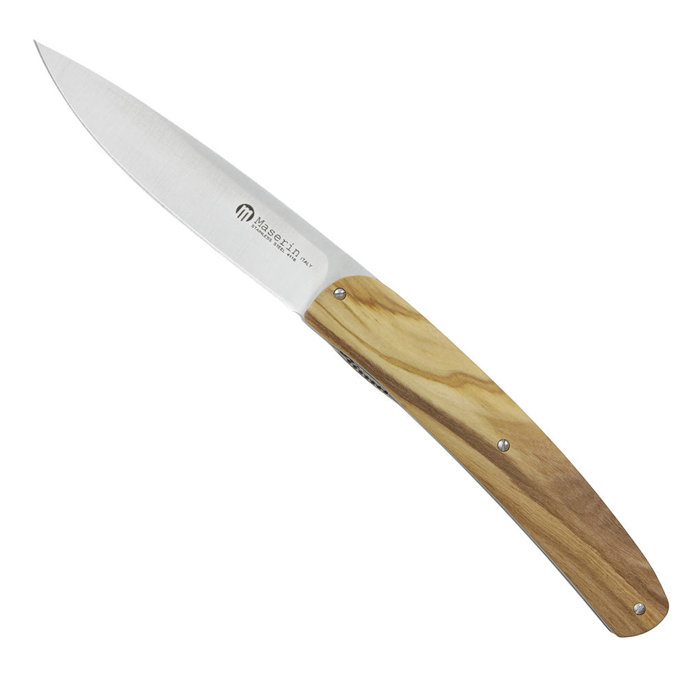 Maserin® Gourmet Klappmesser, Olivenholz