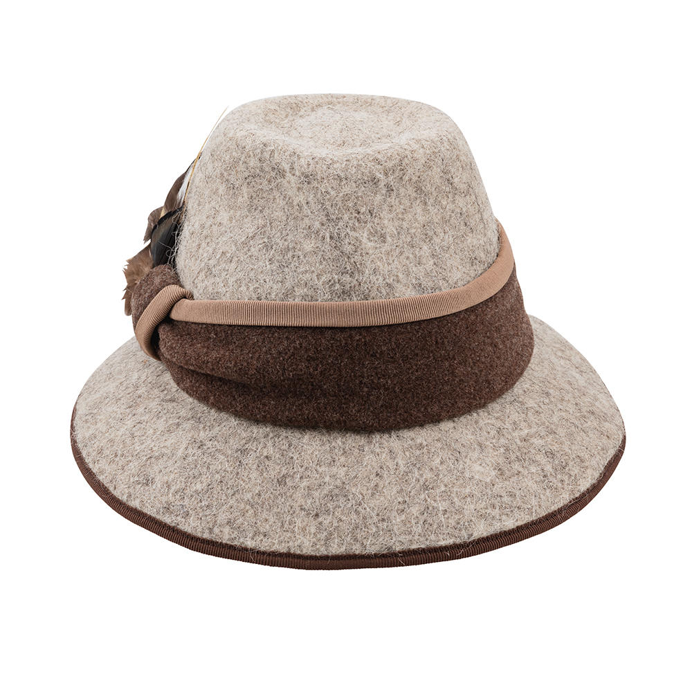 Damenhut »Lale«, mit Federschmuck