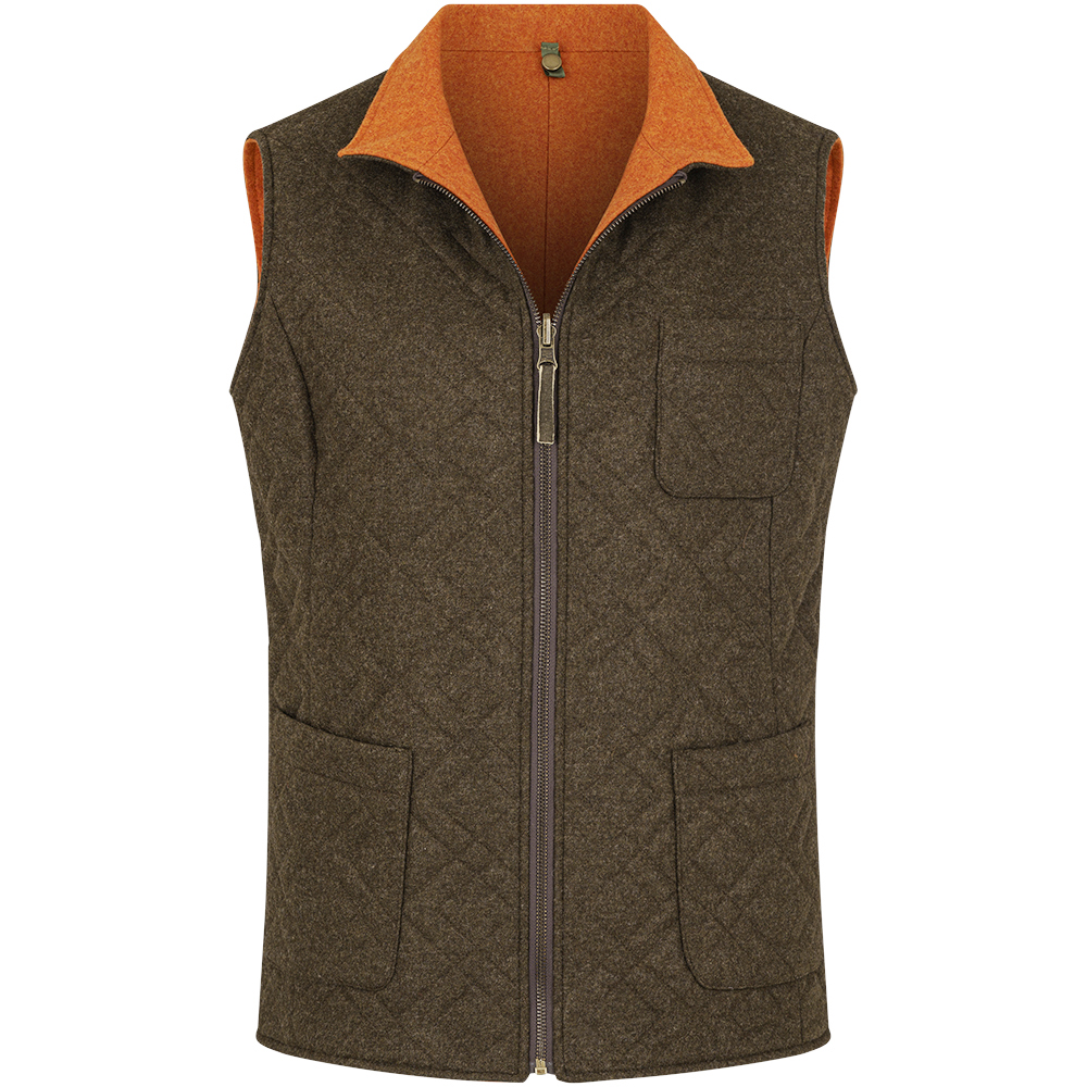 braun/orange