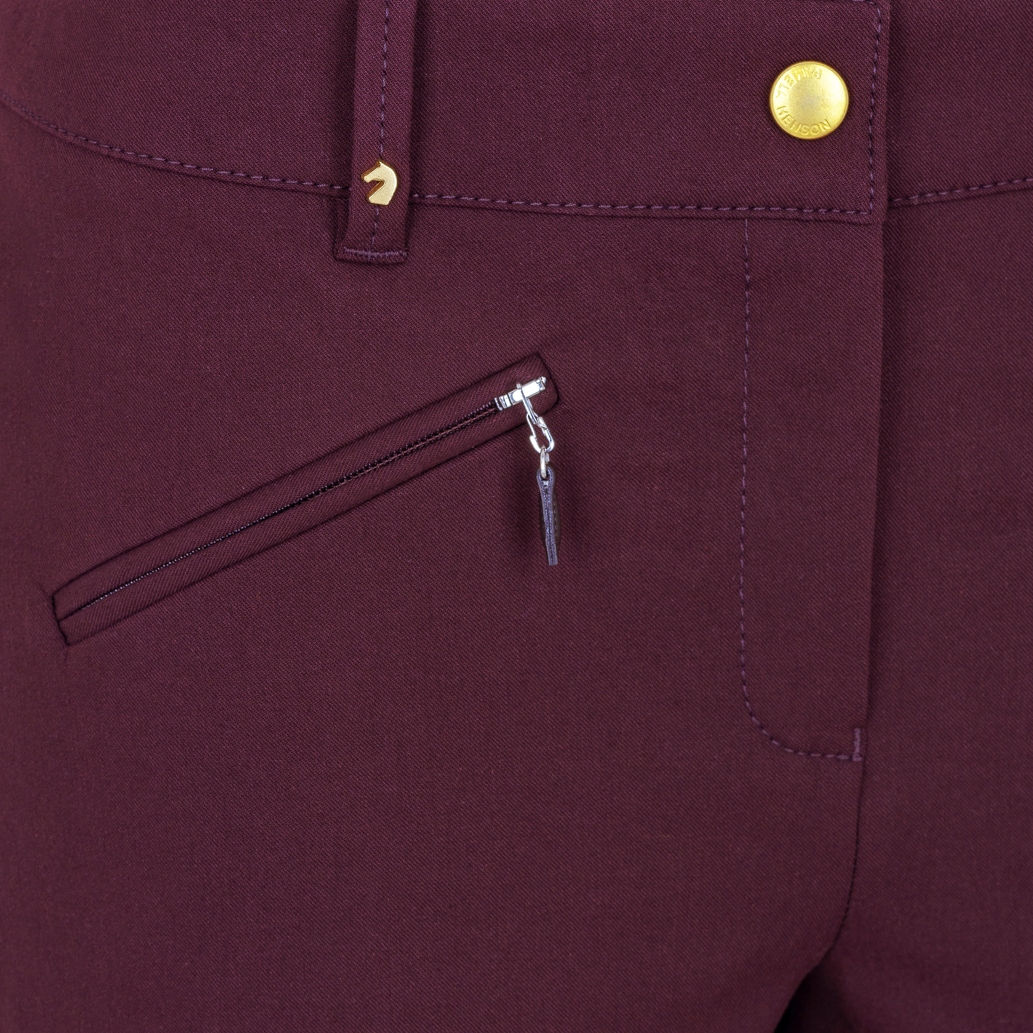 Pantalon pour femme Pamela Henson » Soho «, coton bi-stretch