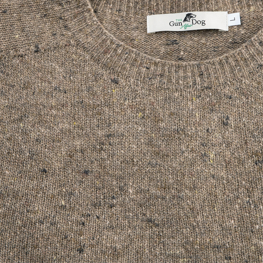 Herren Merino-Kaschmir Pullover, naturbeige