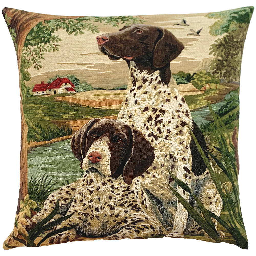 Gobelin-Kissenbezug »GunDogs«