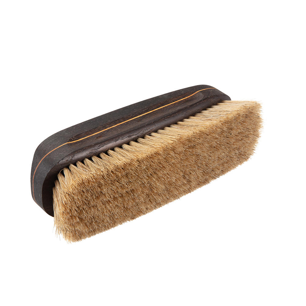 GentleMen Shoe Care Brush, Smoked Oak, Light Horsehair