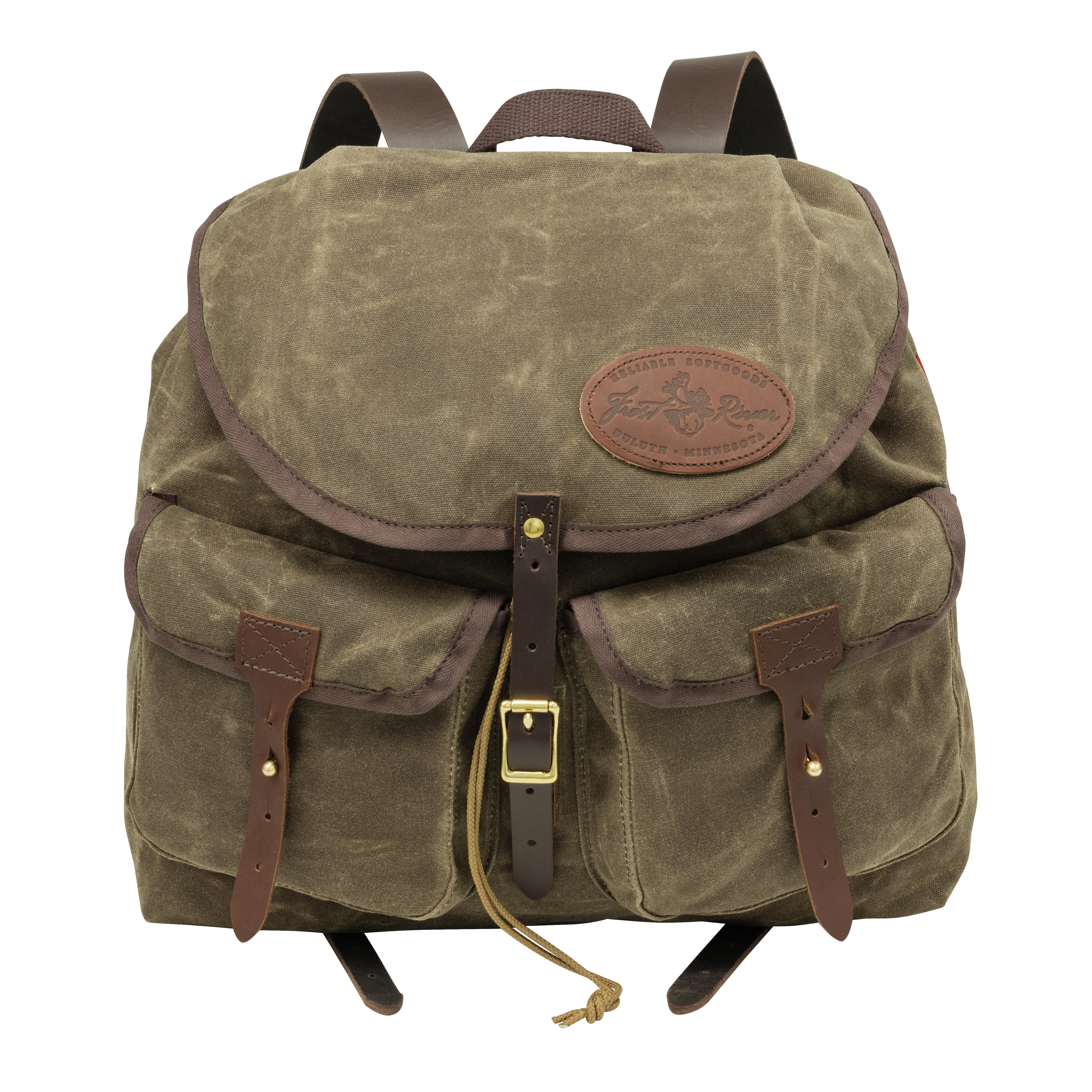 Sac à dos Frost River » Geologist Bushcraft «, olive foncée