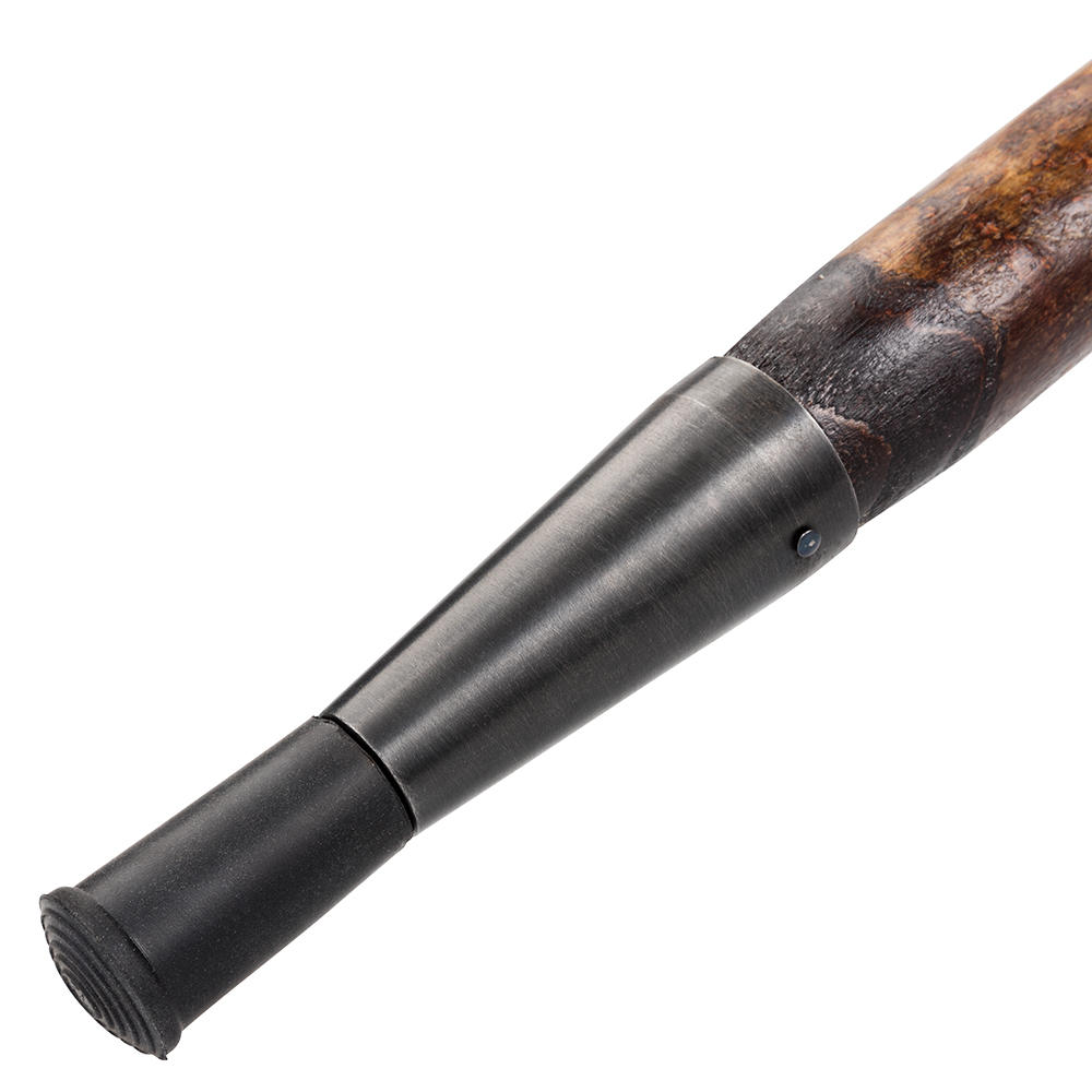 Gastrock »Alpenstange« Walking Stick, Hazel, Forged Tip, 2-part, Length 1.80 m