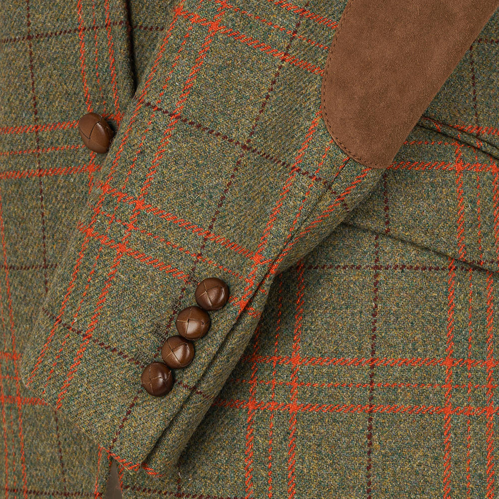 Lovat Tweed Ladies Blazer, Chequered