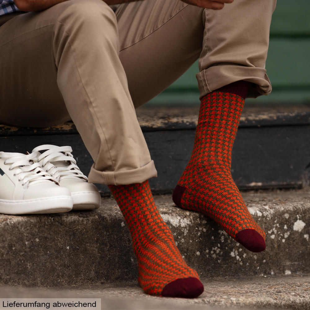 House of Cheviot »Houndstooth« Men's Socks