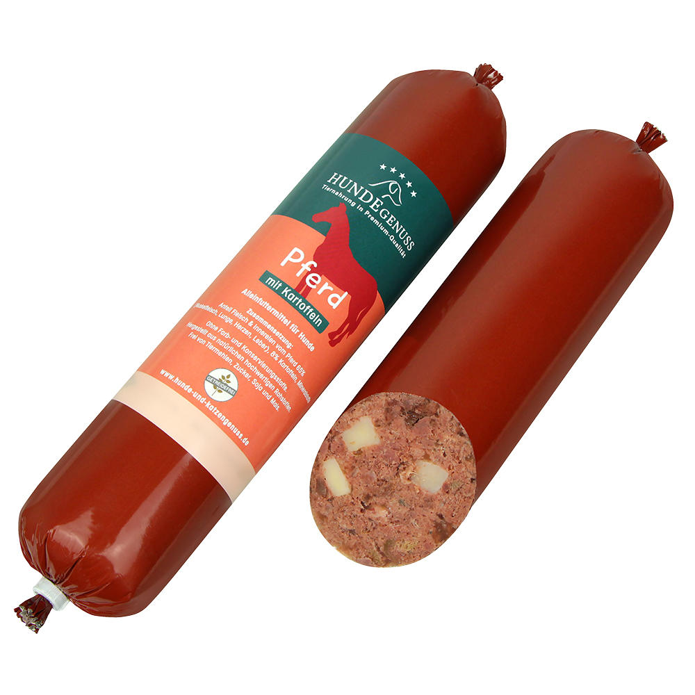 »Hundegenuss« Pferd mit Kartoffel, 6 x 400 g
