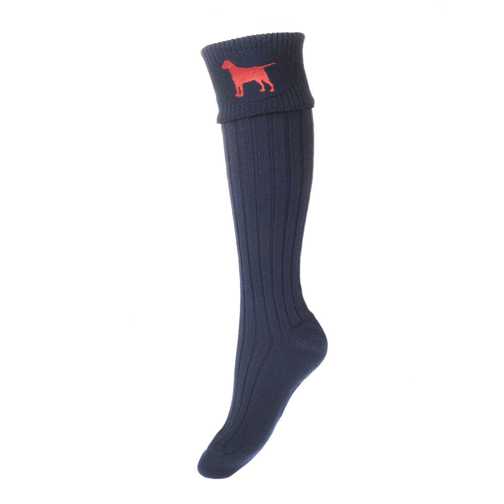 House of Cheviot Jagdstrümpfe LADY BUCKMINSTER, navy