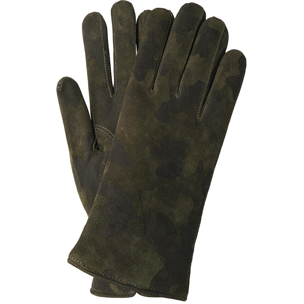 Gants pour femme TERNI, velours de chèvre, doublure en cachemire