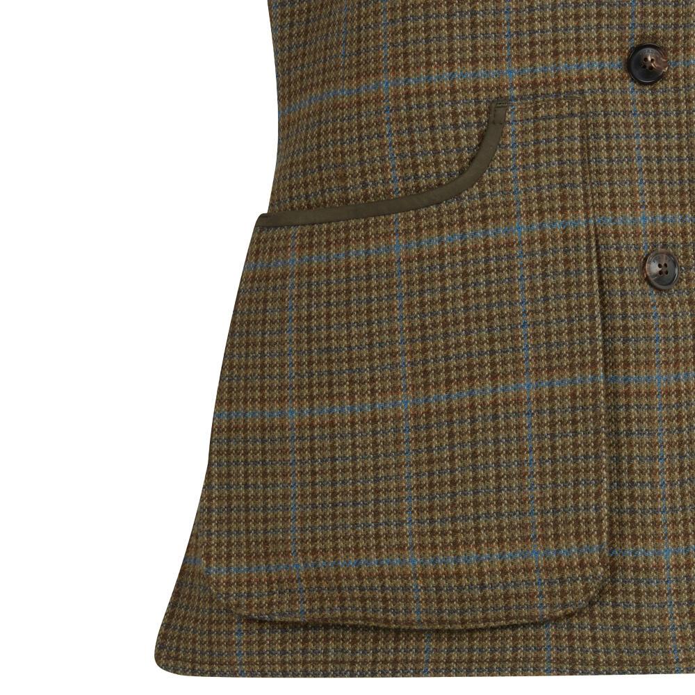 Purdey Damen-Schießweste Tweed, Tom Purdey