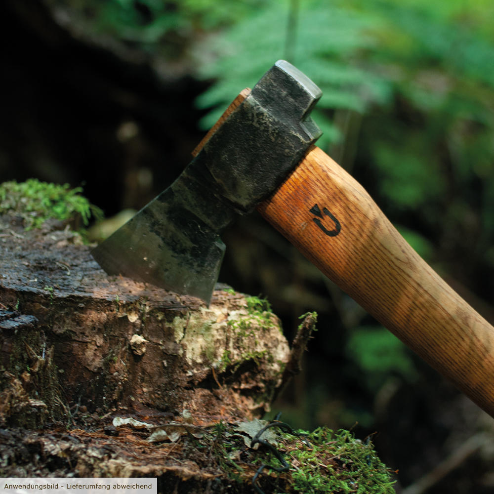 DICTUM® Bushman Axe, with Leather Sheath
