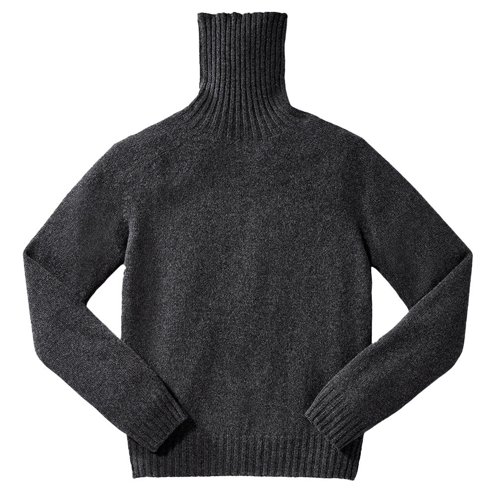 Filson Women's Light Geelong T-Neck, Charcoal