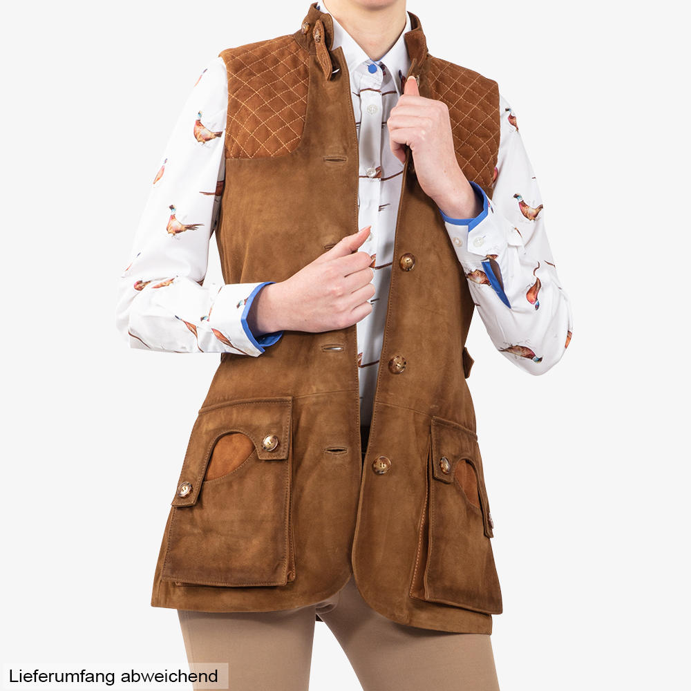 Damen Leder-Jagdweste »Shooter Lady«