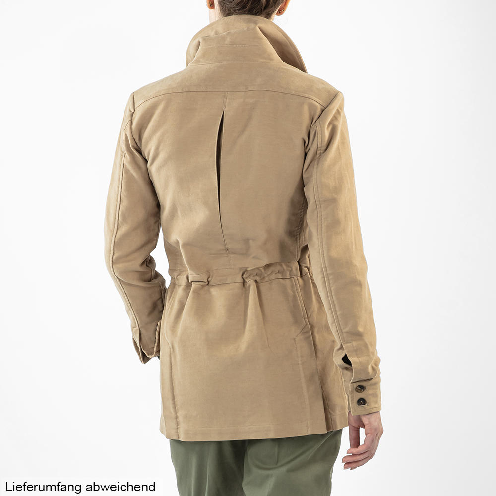 Purdey »Kingsley« Damen Safari-Jacke, sand, Größe 34