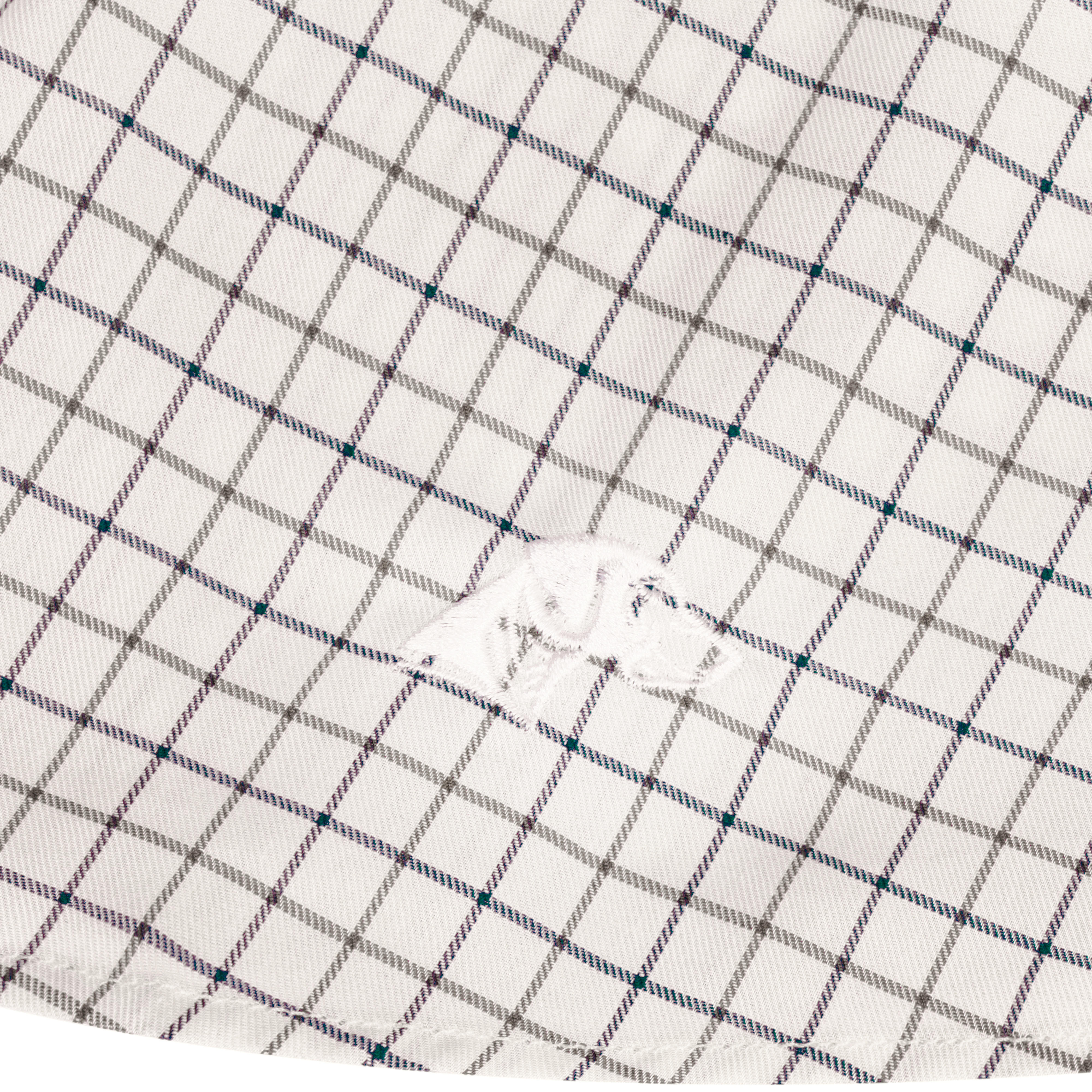 »Collin« Men's Shirt, Twill, Beige/Brown/Blue