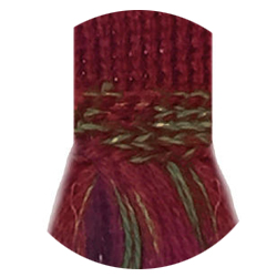 burgundy/spruce