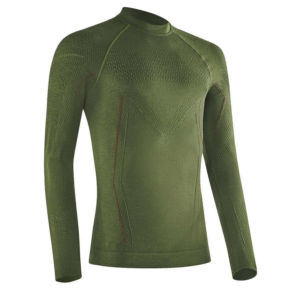 Maillot de corps homme "Halbmoss" à manches longues