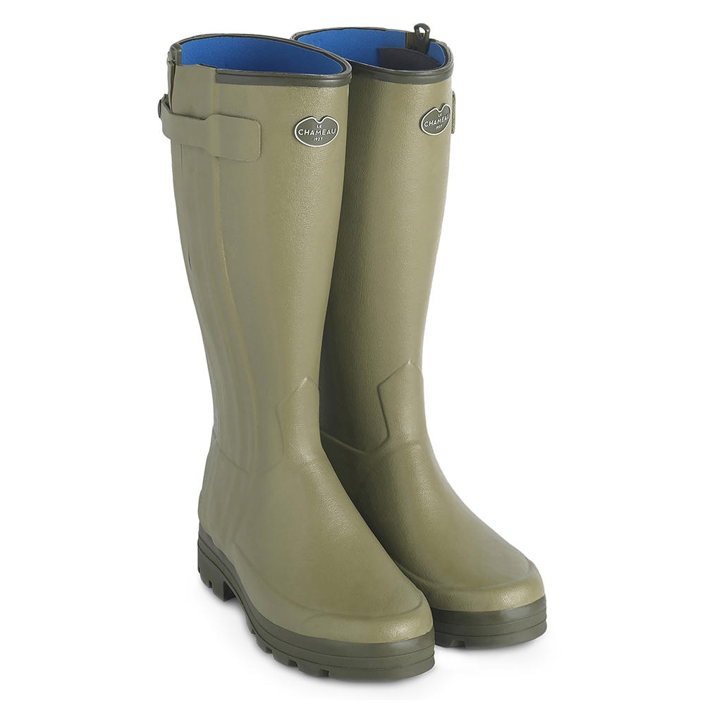 Le Chameau »Chasseur« Men's Rubber Boots, Neoprene Lining
