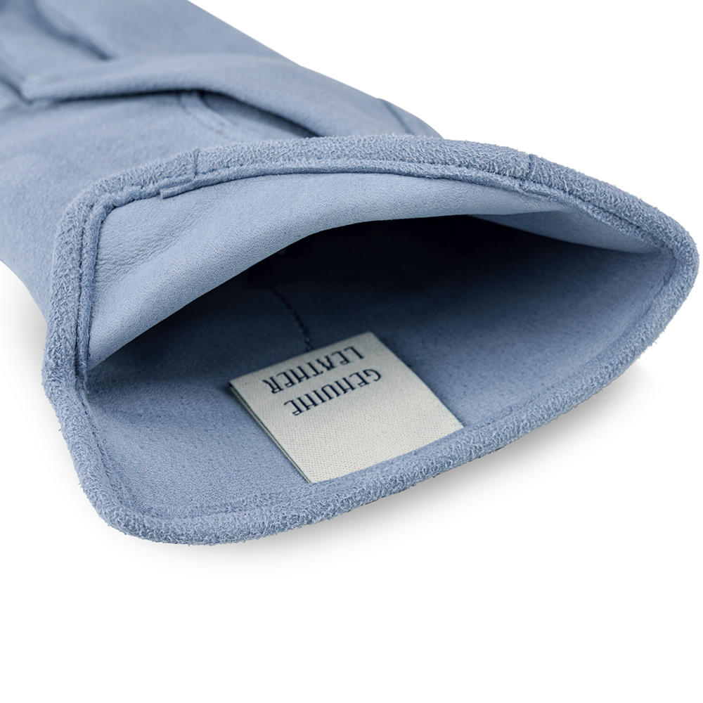 Damen Handschuhe SALO, Rentiervelours, ungefüttert