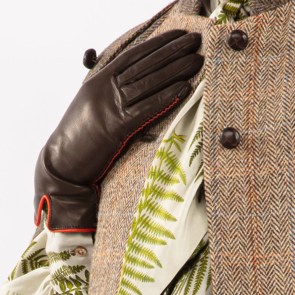 Damen Handschuhe TOULON, Lammnappa