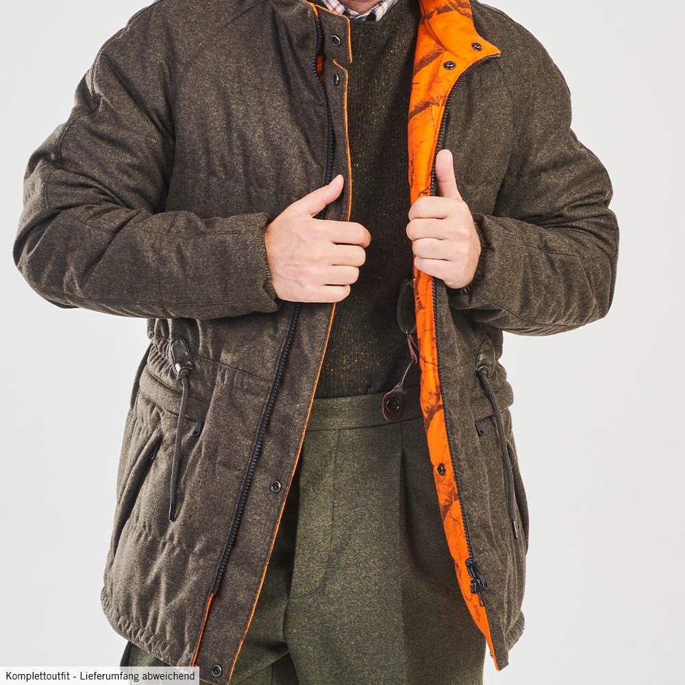 Heinz Bauer Herren Loden-Wendejacke Hunt Master