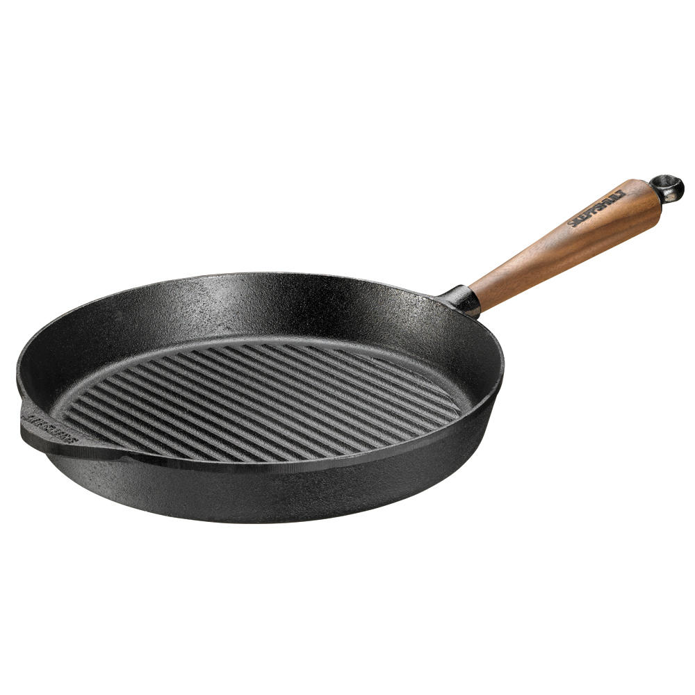 Skeppshult Grillpfanne, Walnussgriff