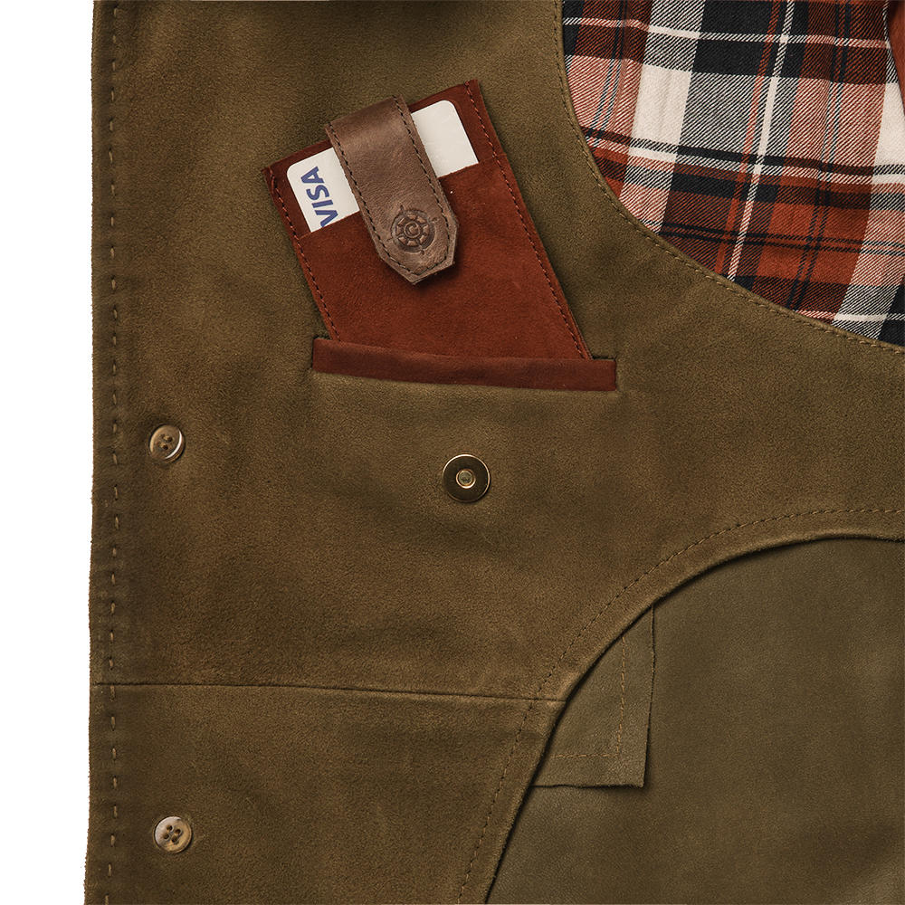 Herren Leder-Jagdblazer »Norfolk«