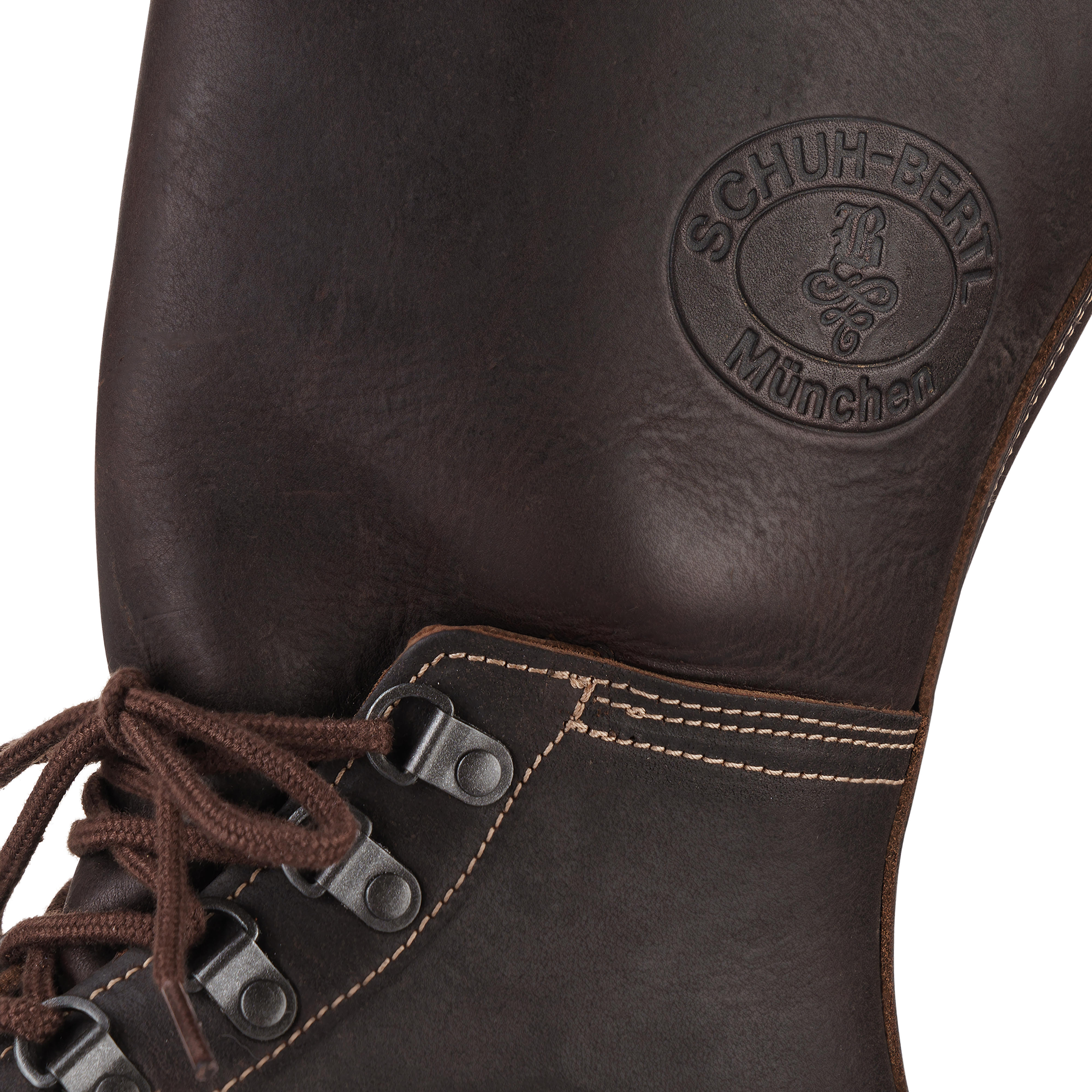 Bertl Bilgari-Stiefel, Juchtenleder, zwiegenäht