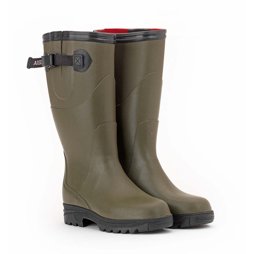 Aigle Damen-Gummistiefel REVA ISO, kaki