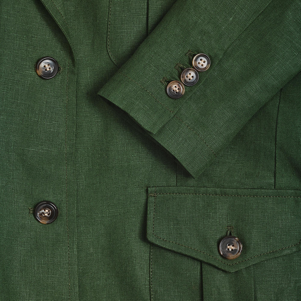 Damenblazer Safari, Irisches Leinen