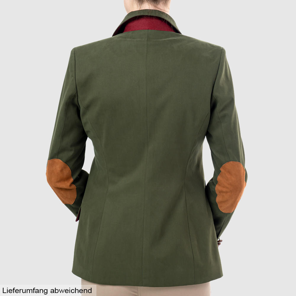 Blazer en coton pour femme » Andrea «,  vert forêt