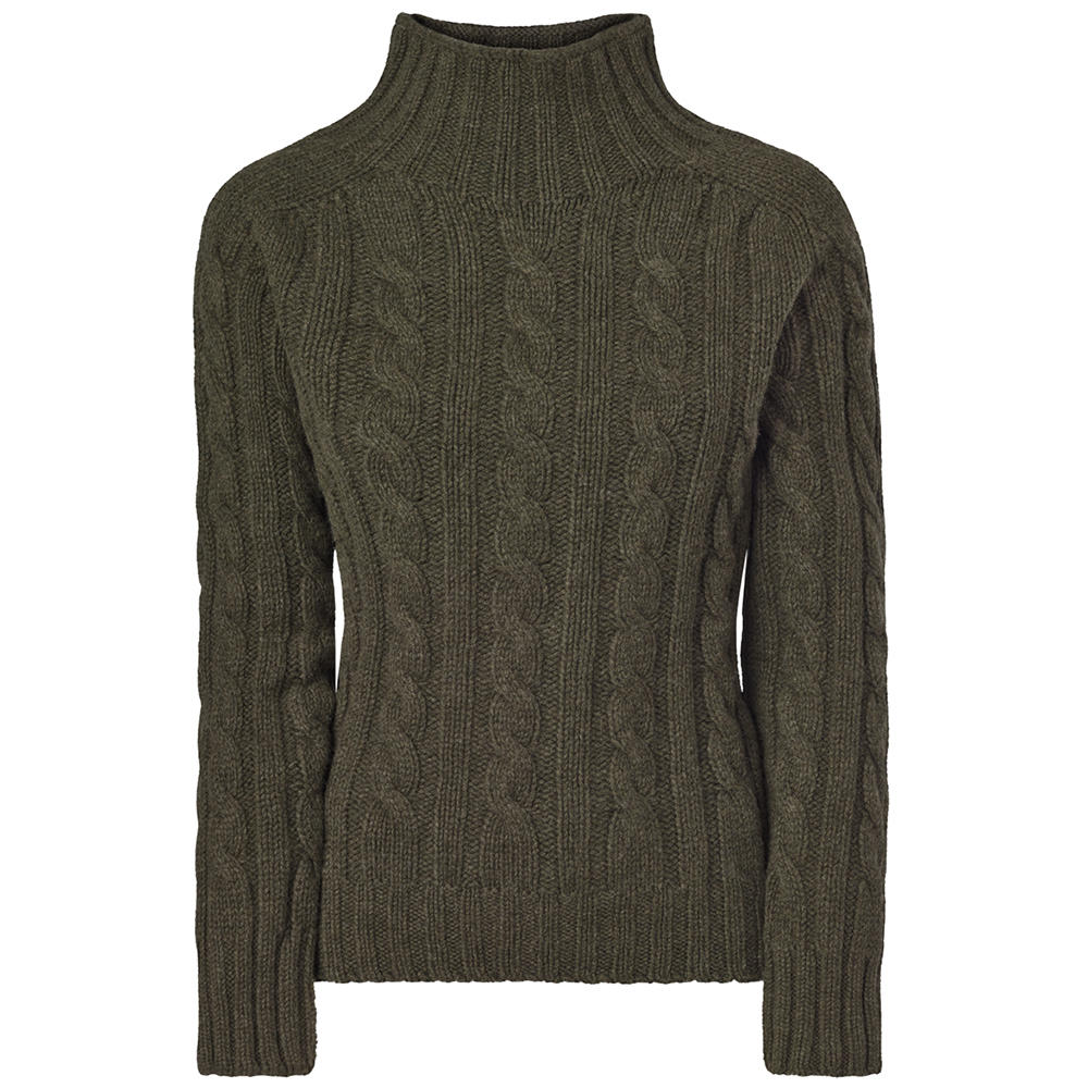 Harley Damen Zopf-Pullover