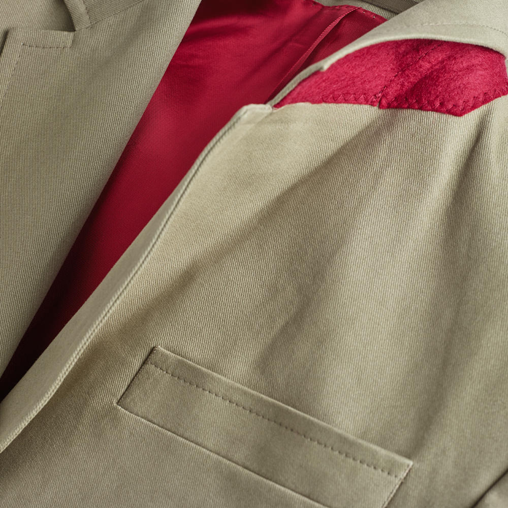 Damenblazer, Baumwolle, British Khaki