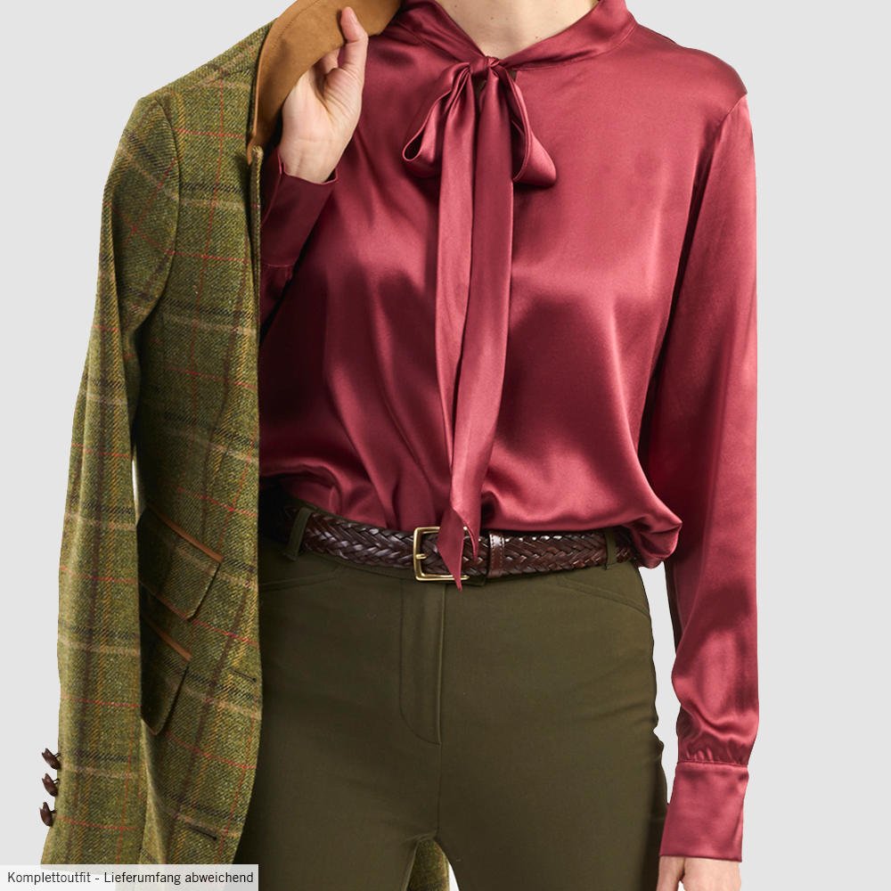 Damenbluse Seidensatin