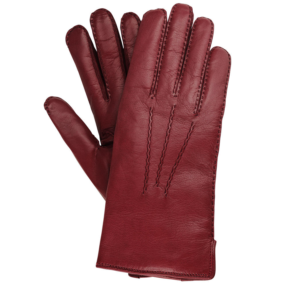 Damen Handschuhe BONDY, Haar-Schaf Nappa, Kaschmirfutter