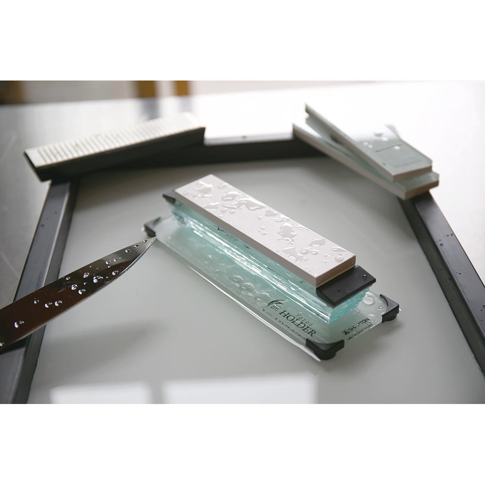 Shapton® Glass Stone »Seven« HR, Set (25 Microns, 6.7 Microns, 0.44 Micron)