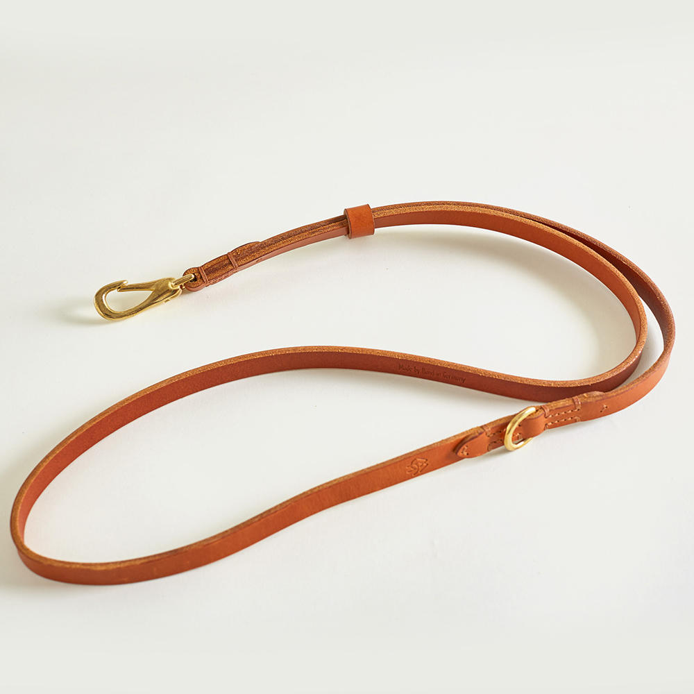 Helen Wells »Body« Cross Body Leash, Cognac 150 cm 