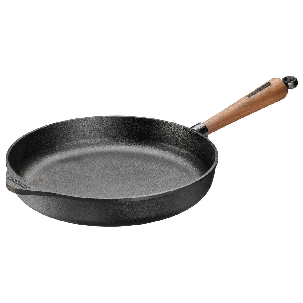 Skeppshult Tiefenpfanne, Walnussgriff