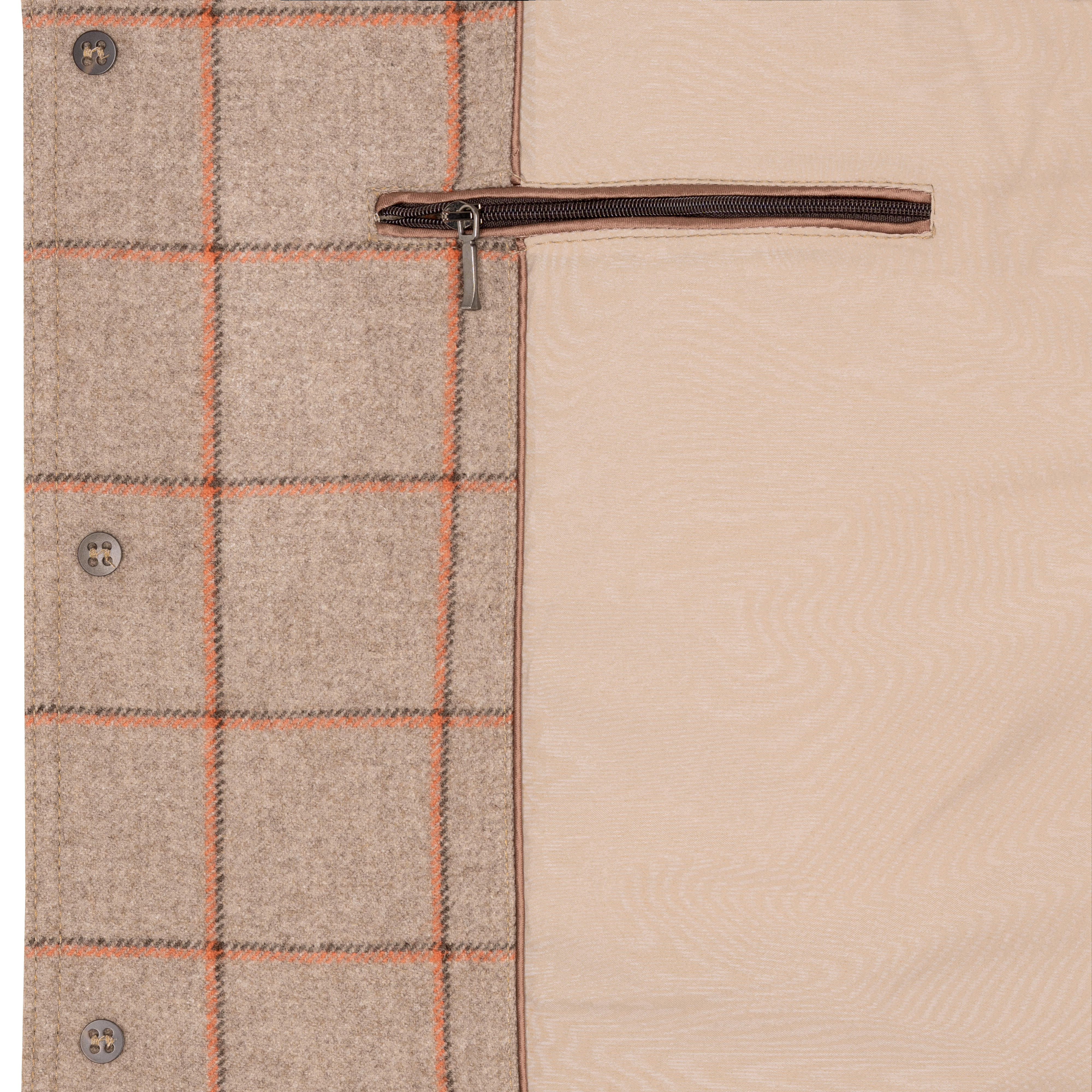 The GunDog Affair Herren-Shootingjacket »Mersey«, beige/orange