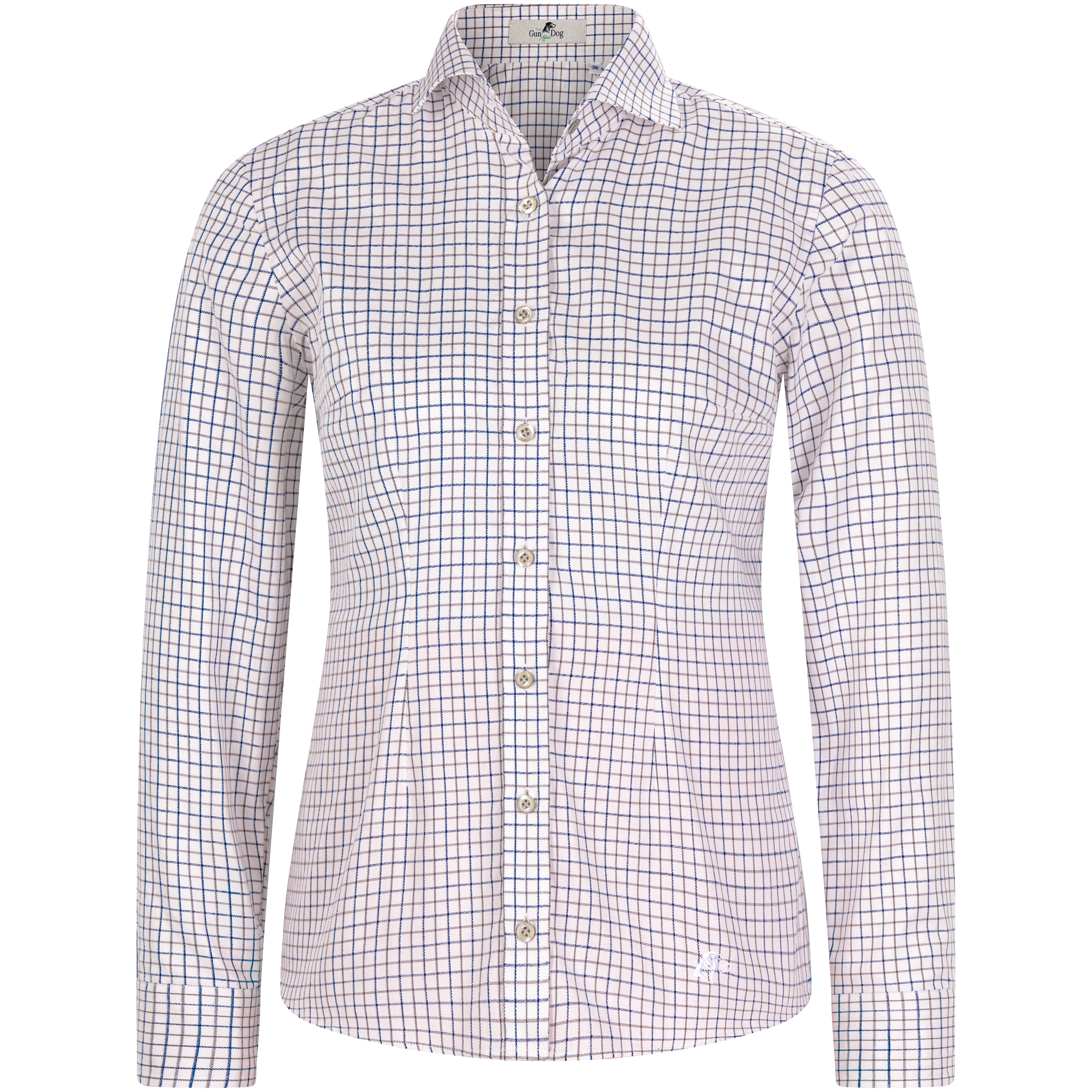 beige/blau/braun