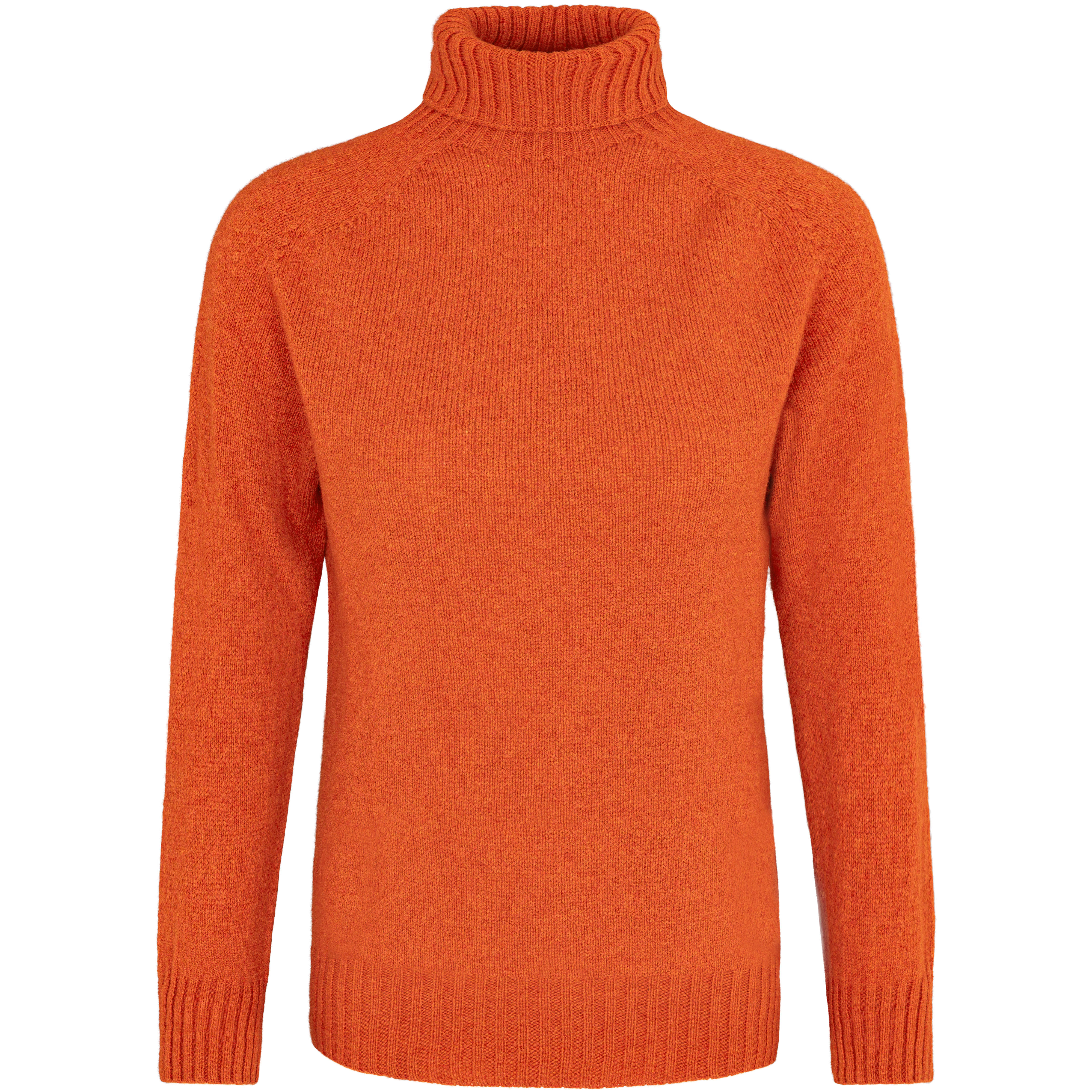 Damen Lambswool Rollkragen-Pullover