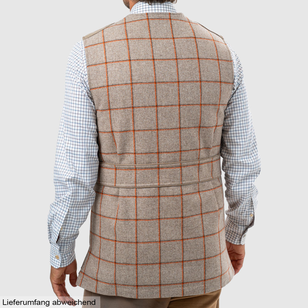 The GunDog Affair Herren-Schießweste »Mersey«, beige/orange