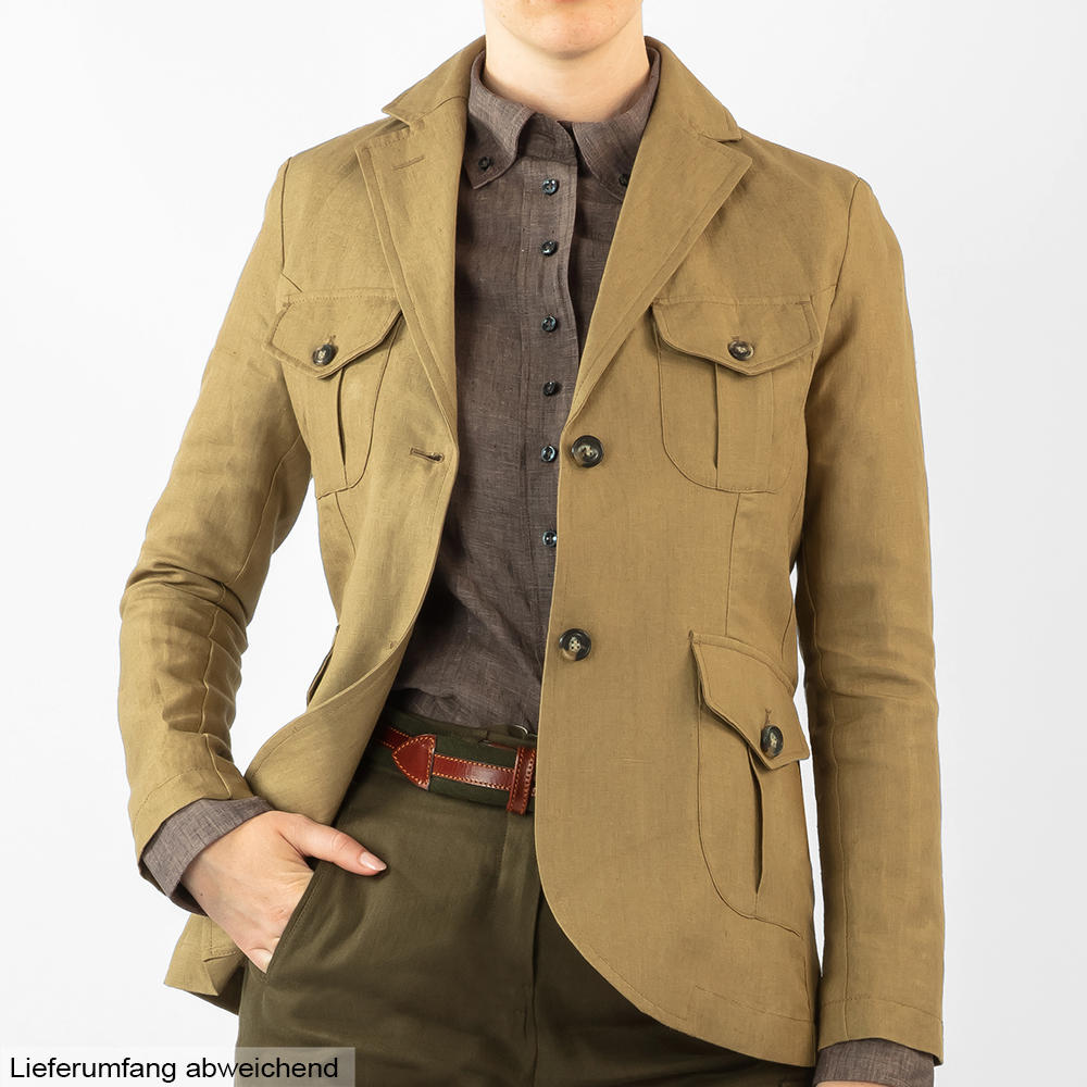 Damenblazer Safari, Irisches Leinen